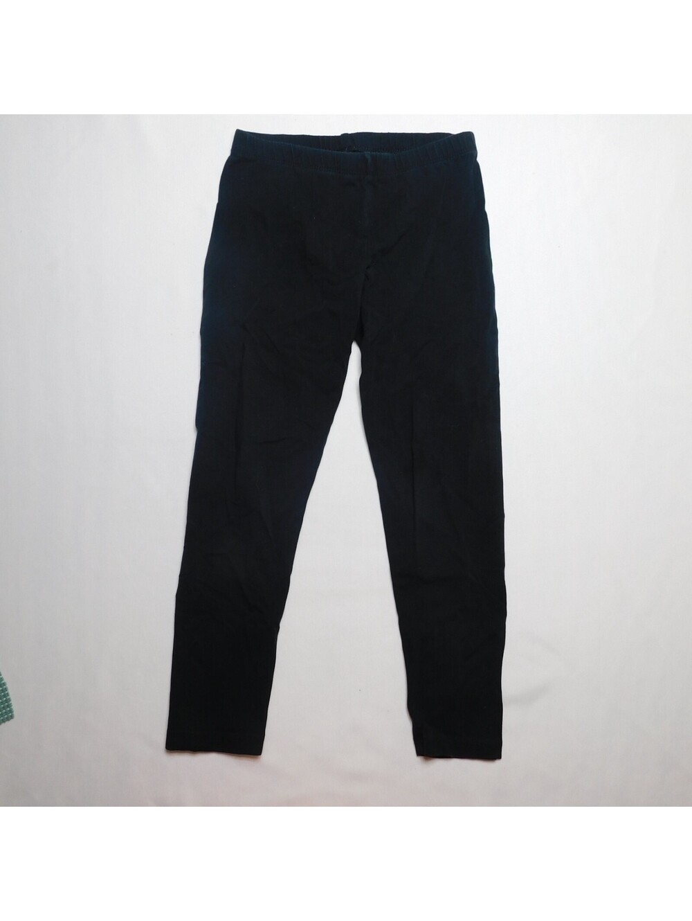 Circo Kids Leggings Size M 7/8 Black Cotton Stretch Elastic Waist Pants Solid